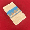 Handloom Saree with Blue Border