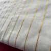 Handloom Saree - Golden Stripes